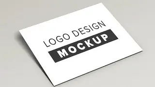 Logo Mockup Photoshop | Free Logo Mockup Photoshop Tutorial