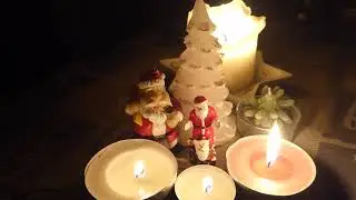 Candle - Burning Candle - Candle meditation - Enjoy the golden glow of these burning lights Part 136