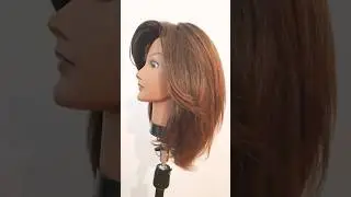 Butterfly cutting layers and hairstyle