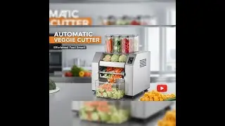Automatic Vegetable Cutting Machine