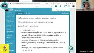Safety, Errors - 10.2 Security Engineering - Richard Buckland