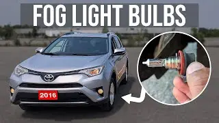 How to Replace Fog Light Bulbs - Toyota RAV4 (2013-2018)