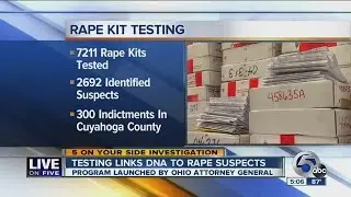 Live on Five: More than 7,000 rape kits tested