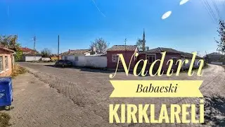 Nadırlı Babaeski Yol Görüntüleri