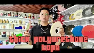 Polyurethane expanding foam sealing tape,polystyrene foam board tape,4 wide foam tape