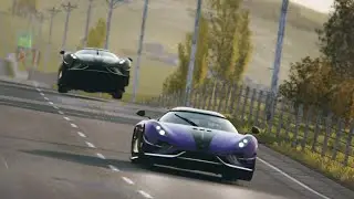 Koenigsegg Regera Ghost High-Downforce Package at Hihglands