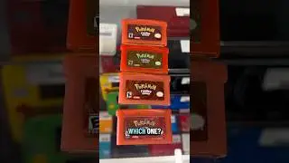 Spot the fake Pokemon FireRed!