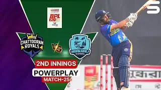 2nd Innings Powerplay | Chattogram Royals vs Noakhali Express | Match 25 | BPL 2025-26 | M3Z1K
