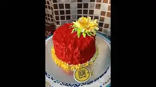 #Red #Glitter #Cake