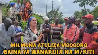 DIWANI MUNA A.TALEB AINGILIA KATI MGOGORO WA WANANCHI NA MWENYEKITI WA KIJIJI CHA OLMOTONYI