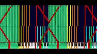 (Happy new year 2026) black midi jingle bells 202.6 million notes