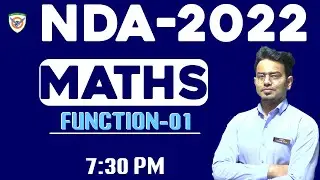 NDA 1 2022 Maths Online Full Course - Function -01 | Sohail Sir | nda 2022 maths maths nda