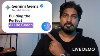 Gemini Gem Tutorial - How to Build a Custom AI Life Coach (Step-By-Step) NO Coding Needed