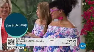 Cabana Life Off The Shoulder Dress