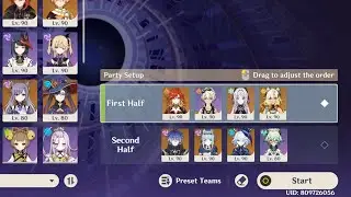 C0 Mavuika Melt & C0 Flins Lunar Charged | Spiral Abyss 6.2 | Genshin Impact