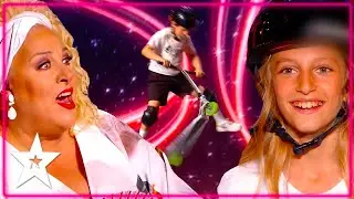 EXTREME SKILLS! The Scooter Boys AMAZE The Judges with an AWESOME Audition!