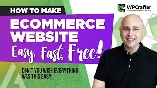 How to Make An Ecommerce Website With WordPress Using WooCommerce & Astra (EASY - FAST - FREE)