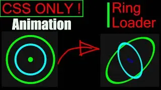 Ring Loading Animation using HTML & CSS