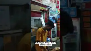 Rekomendasi #kulinerjaksel - Bubur Ayam Barito - #shorts #kuliner #buburayam #buburayambarito