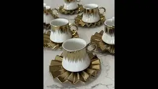 Elegent cup saucer design//royal cup saucer//luxury cup saucer//#babar#vlogs#shorts