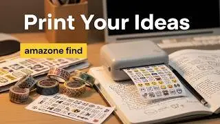 Wireless Portable Mini Thermal Printer for Phones - AMAZON link in description