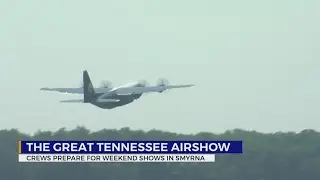 Crews prepare for Great Tennessee Airshow