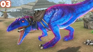 Bharosa Gang Back With Q+  Mod | Taming Alpha Giga This Dino Most Powerfull | Ark Survival Evolved