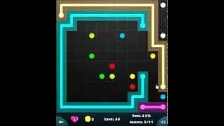 flow game facebook - 11 x 11 mania level 45 Connect the dots