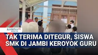 Viral! Guru SMK di Jambi Jadi Korban Pengeroyokan Siswa Usai Beri Teguran