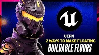 2 Ways to Make Floating Buildable Floors in #UEFN | #UEFNTips #Tutorial #epicpartner