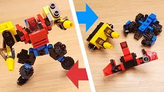 [Учебник мини-робота LEGO] Megabot - робот-комбинатор