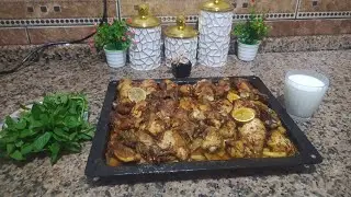اليوم طبخنا أطيب بطاطا فروج انشاء الله يعجبكون #youtube 