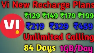 Vi New Recharge Plan 2021 | Vi Best Prepaid Plan | Vodafone Idea Unlimited Calling | Technical Sanju