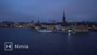 establishing shot   Stockholm   dec 2016
