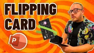 Flip Your PowerPoint Game: Amazing Card Flipping Animation! | #powerpointanimation #powerpoint