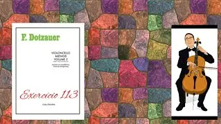 Dotzauer Vol.2 - Exerc&iacute;cio 113