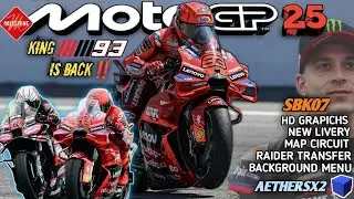 SANG JUARA IS BACK‼️SHARE MOD SBK 07 MOD MOTOGP SEASON 2025 AETHERSX/PCSX2