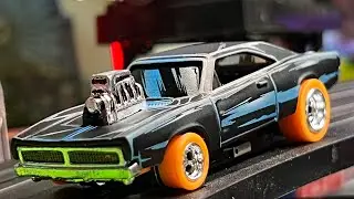 CalefNoise Ghost Rider BLADE Dodge Charger Hot Wheels Slot Car on eBay