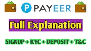 Payeer Account Opening Process in Hindi  || Best wallet for Crypto-Currency || Like - Rubble