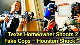 Texas Homeowner Shoots 2 Fake Police Officers During Home Invasion | Houston Breaking News
