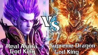 Asura God King Vs Supreme Dragon God King || Soul Land || Soul Land 2 || Anime Overloaded 2.0