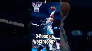D Rose or Westbrook? 🔥 #shorts #nba #drose #westbrook #nbahighlights