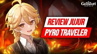 BAGUS? Build & Review Pyro Traveller - Lumine / Aether Pyro - Lapakhuda.com #genshinvideo