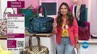 Samantha Brown ToGo Quilted Weekender