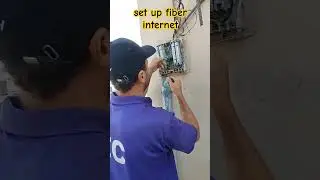 ( STC ) set up fiber internet 🎚️☎️ #gulflifestylevlog #shortvideo #stc