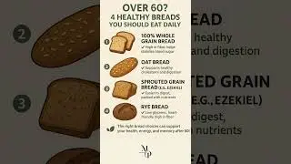 Over 60 ? 4 Healthy Breads You SHOULD Eat Daily! #healthyeating  #digestivehealth #food