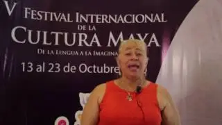 Tina Tuyub, en el FICMaya 2016