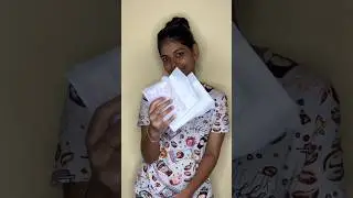 🤯Trying Periods Night Challenge😱3 nights 3 Different Pads😳|#youtubeshorts #shortvideo #shorts