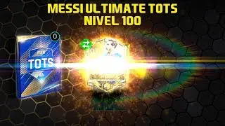 Subimos a Messi UTOTS a nivel 100