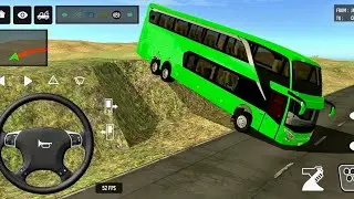 Euro Bus Driving Game PublicTransportation 2024 Indonesia BusSimulator Android Gameplay #86